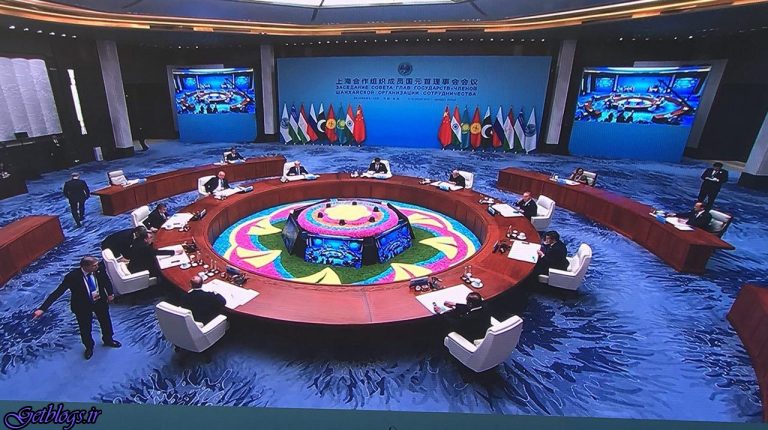 نشست سران شرکت همکاری شانگهای با حضور روحانی شروع شد